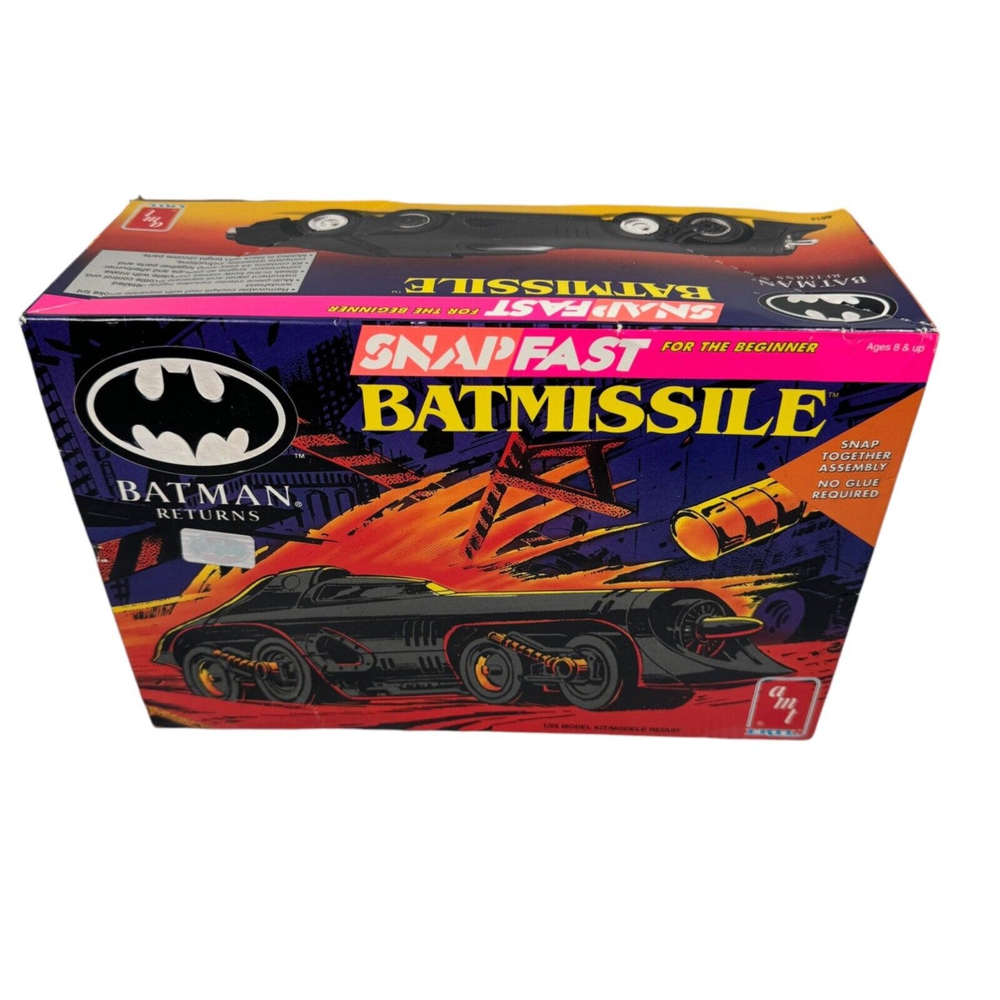 AMT Ertl SnapFast #6614 1/25 Batmissile Batman Returns Plastic Model Kit