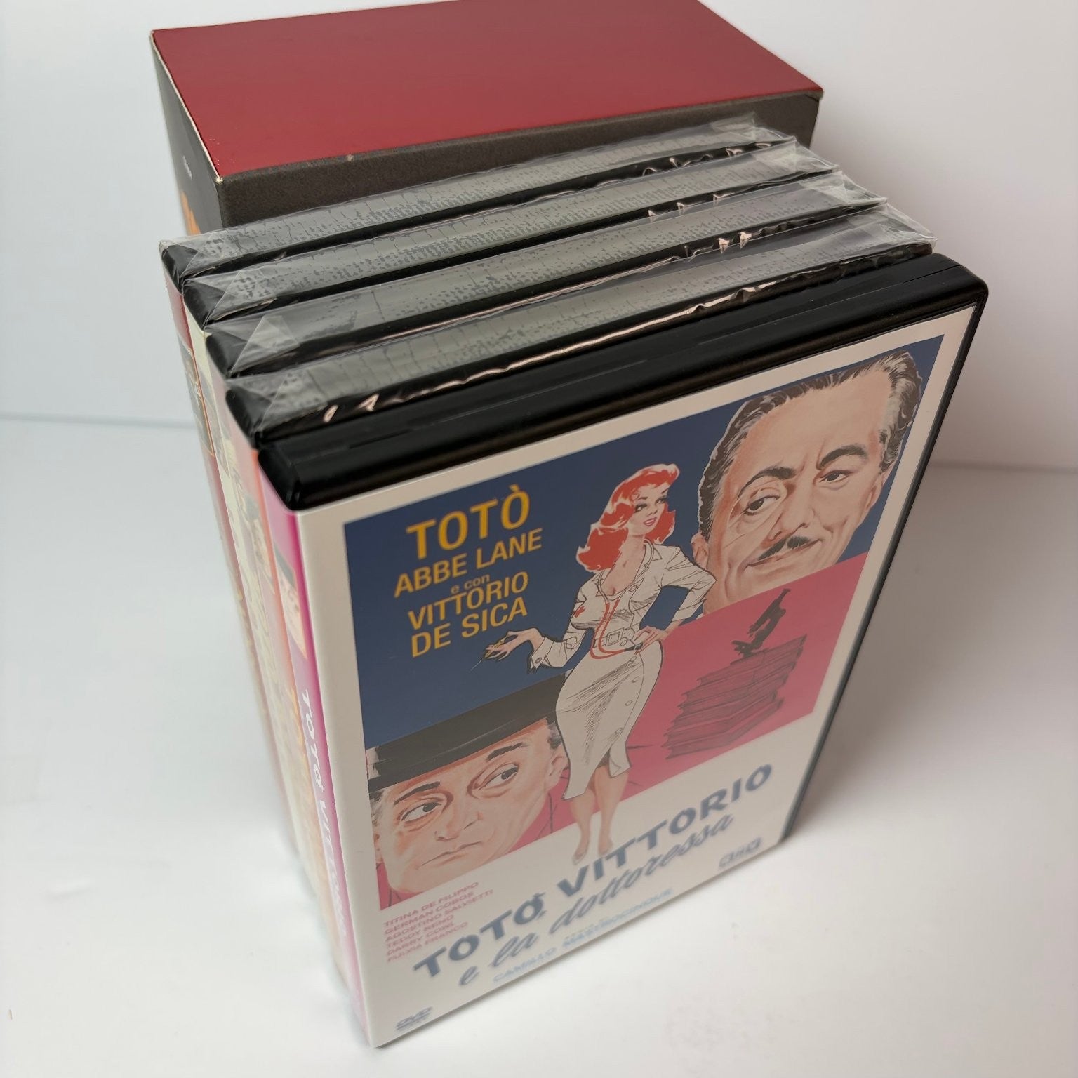Totò Cofanetto 5 DVD Set 2002 Rare Italian Comedy Collection PAL Region 2 OOP