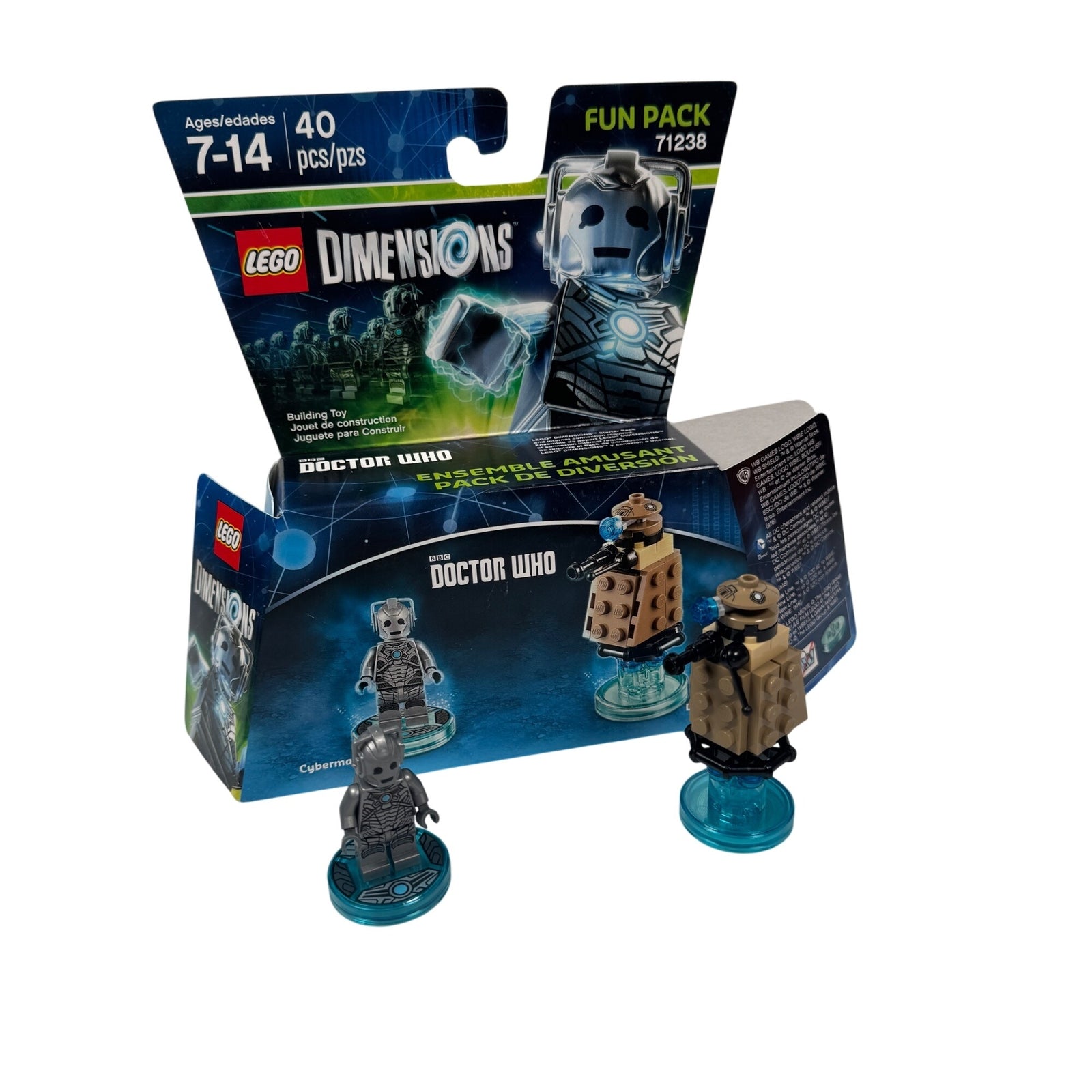 Lego Dimensions Doctor Who Fun Pack 71238 Cyberman & Dalek