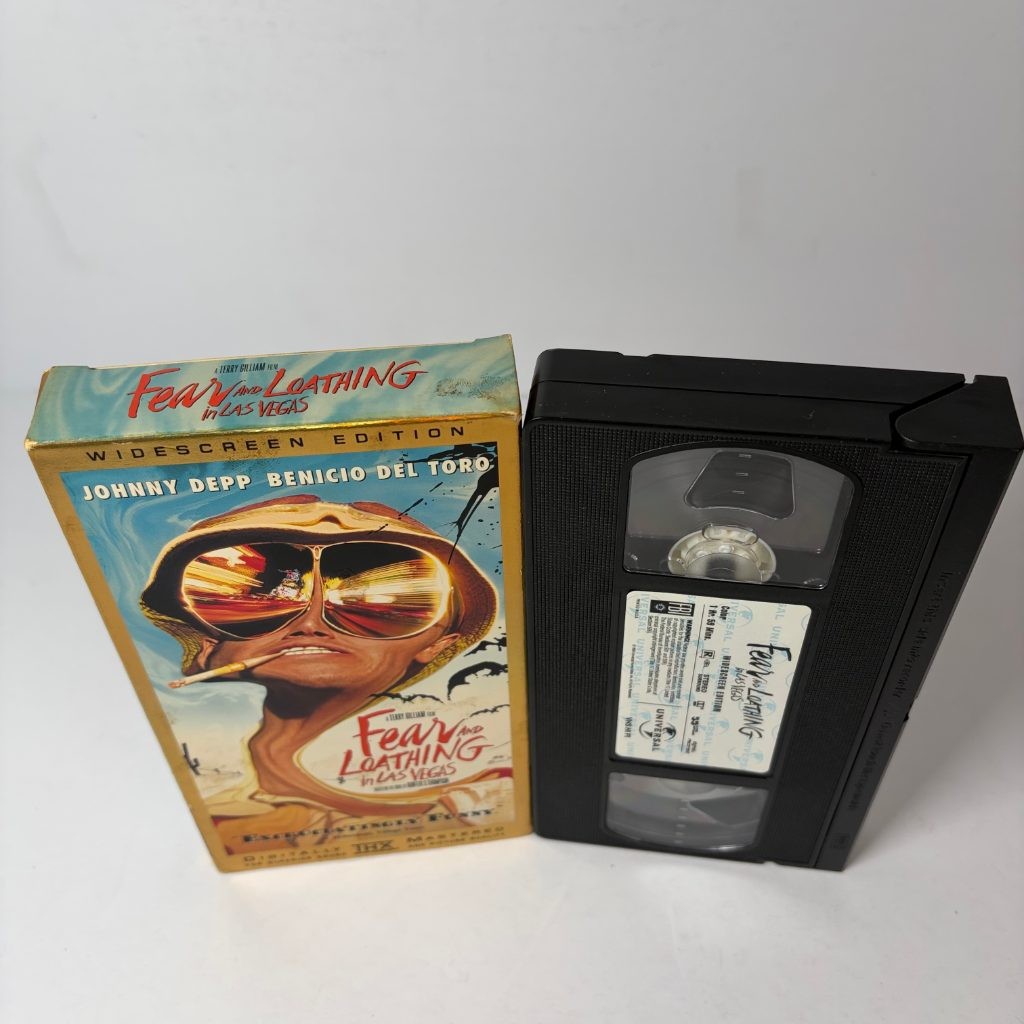 Fear and Loathing in Las Vegas VHS Widescreen Edition Johnny Depp Terry Gilliam