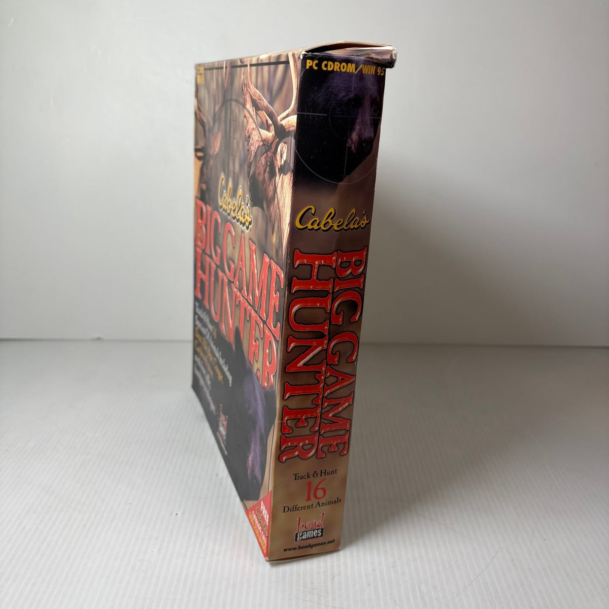 Cabela's Big Game Hunter Big Box PC CD-ROM Windows 95 Hunting Video Game FPS