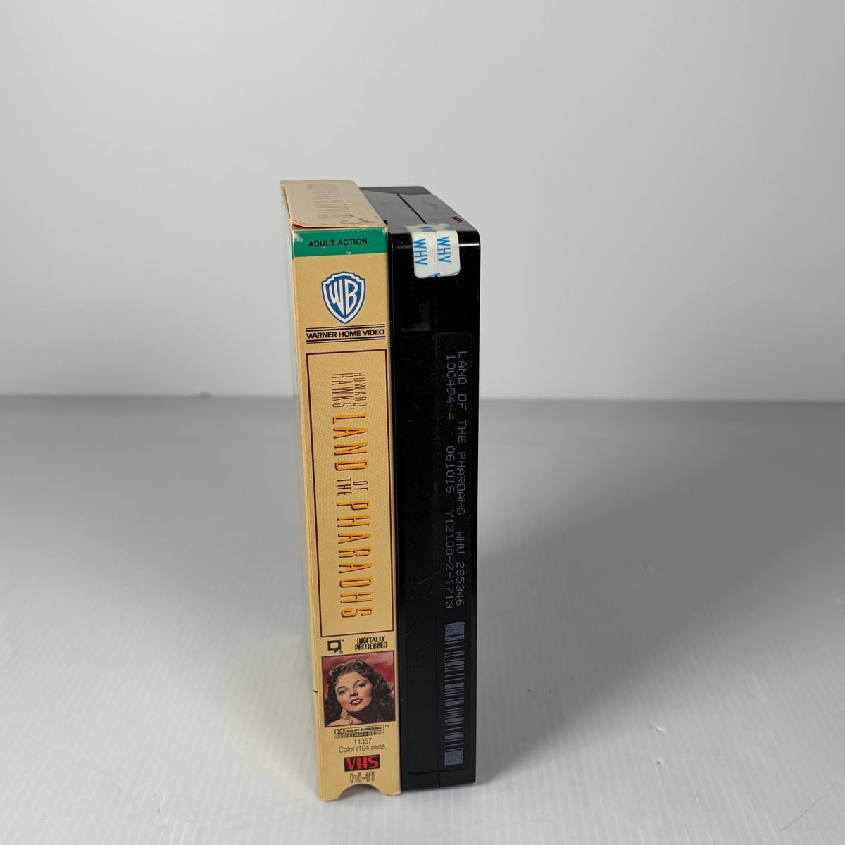 Land of the Pharaohs VHS 1955 Epic Joan Collins Howard Hawks Warner Home Video