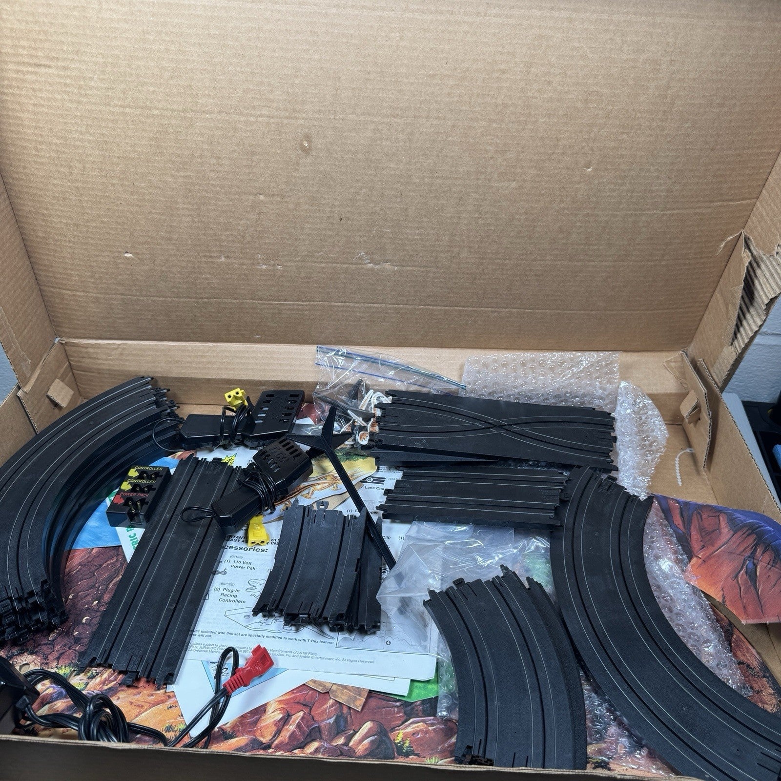 The Lost World Electronic Race Set Accessories (No Cars Or T-Rex)