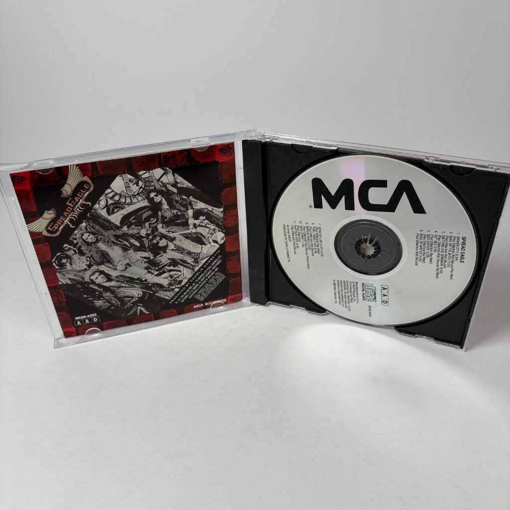 Spread Eagle Self Titled CD 1990 MCA Records Glam Metal Hard Rock MCAD-6383