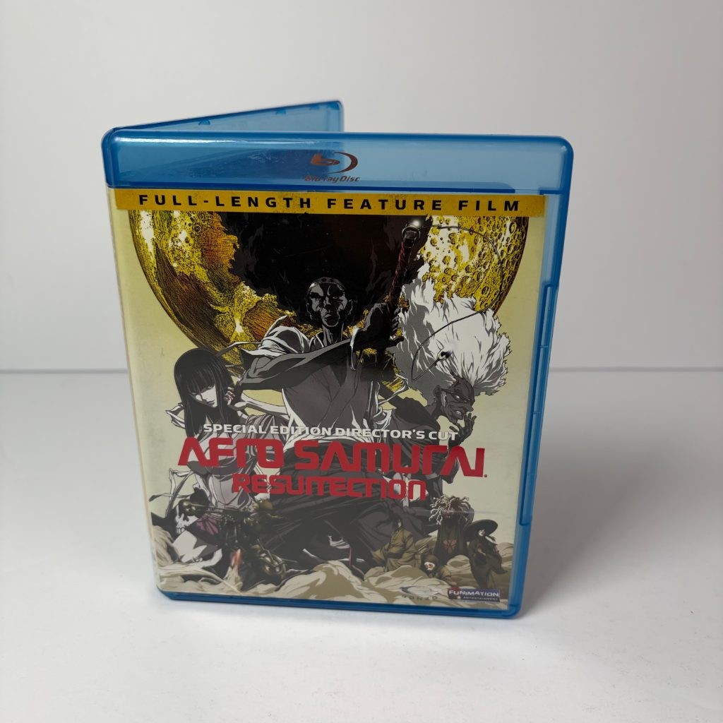 Afro Samurai Resurrection Blu-ray Special Edition Director's Cut Funimation Anim
