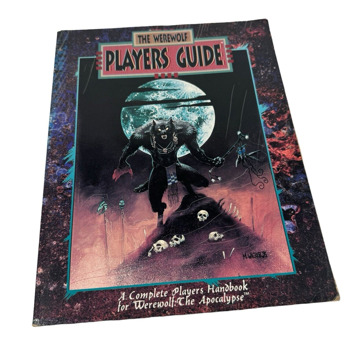 White Wolf WW3202 Werewolf The Apocalypse The Werewolf Players Guide Handbook VG