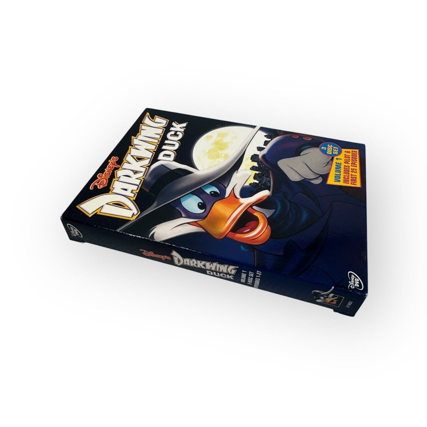 Disney Darkwing Duck - Vol. 1 (DVD, 2013, 3-Disc Set) Includes Two-episode Pilot