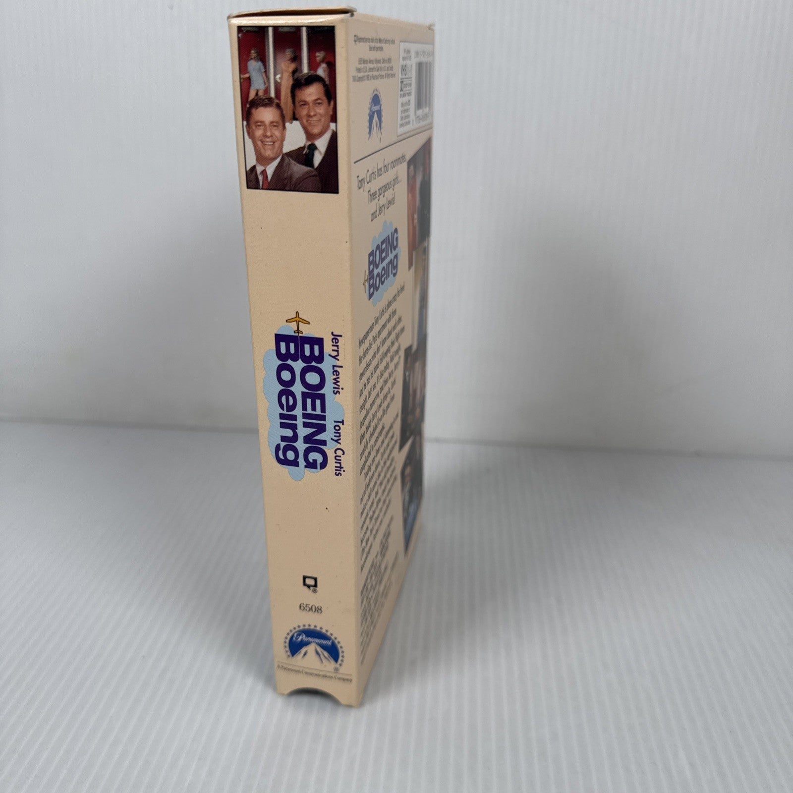Boeing Boeing (VHS, 1993) Vintage Jerry Lewis & Tony Curtis Comedy