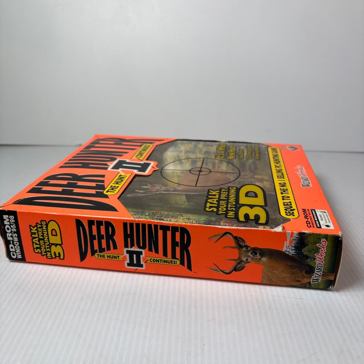 Deer Hunter II The Hunt Continues! Big Box PC CD-ROM Video Game Hunting FPS