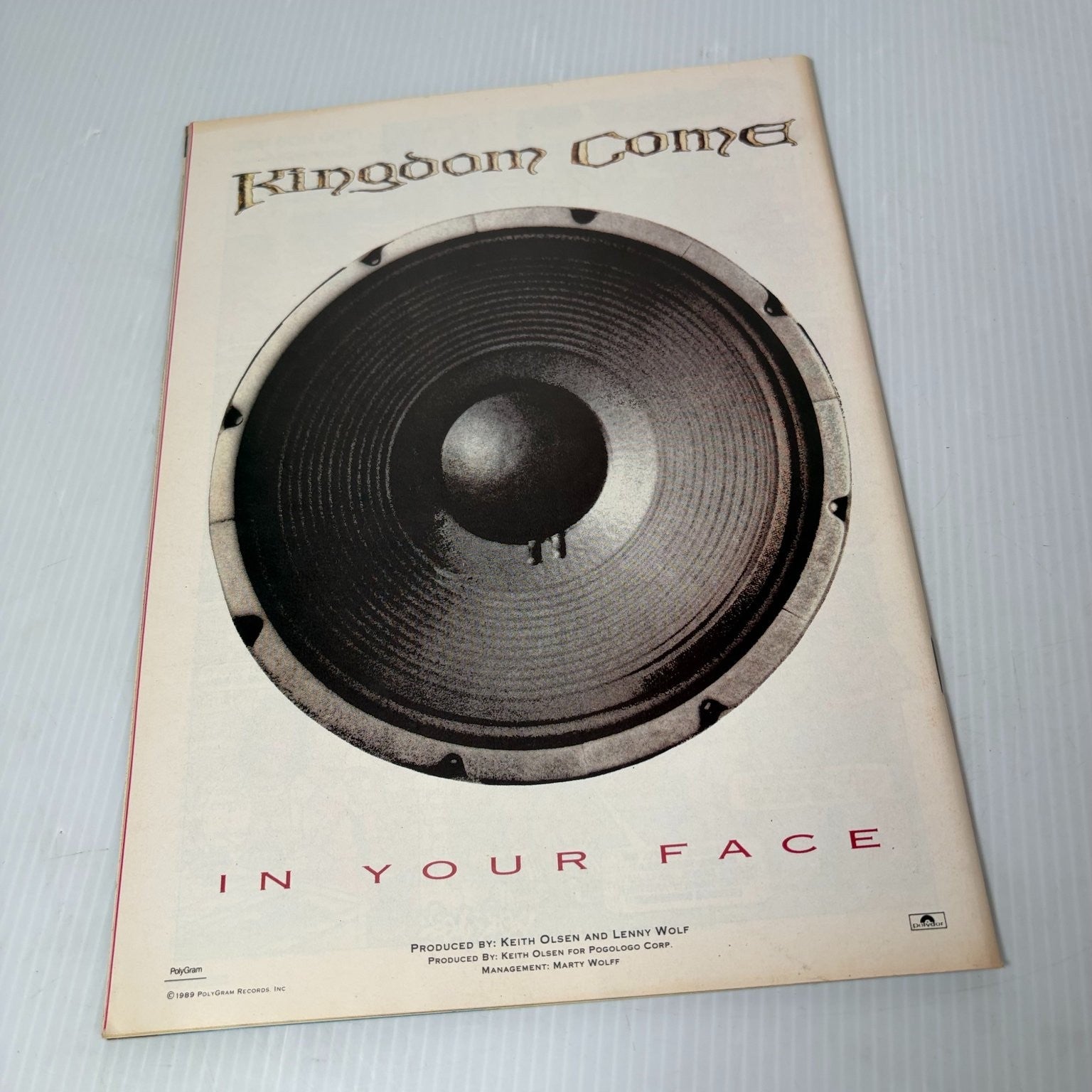 FACES Magazine July August 1989 Vince Neil Motley Crue Heavy Metal