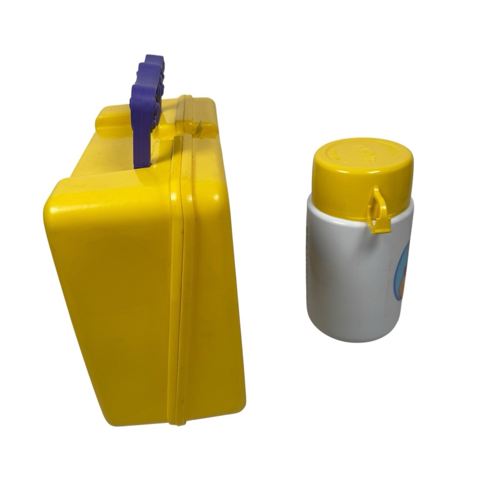 Winnie The Pooh Vintage Yellow Thermos Brand 90s Retro Kids Lunchbox