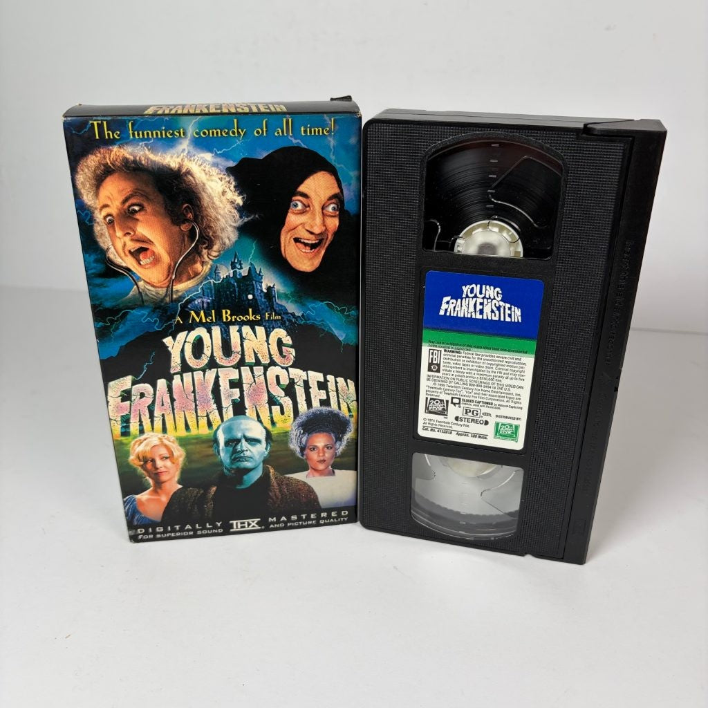 Young Frankenstein VHS 1974 Mel Brooks Gene Wilder THX Digitally Mastered Fox