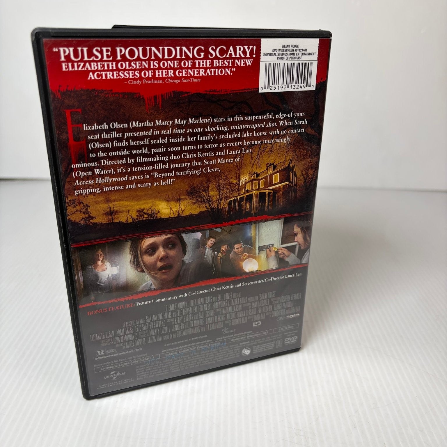 Silent House DVD 2011 Widescreen Elizabeth Olsen Horror Thriller Film