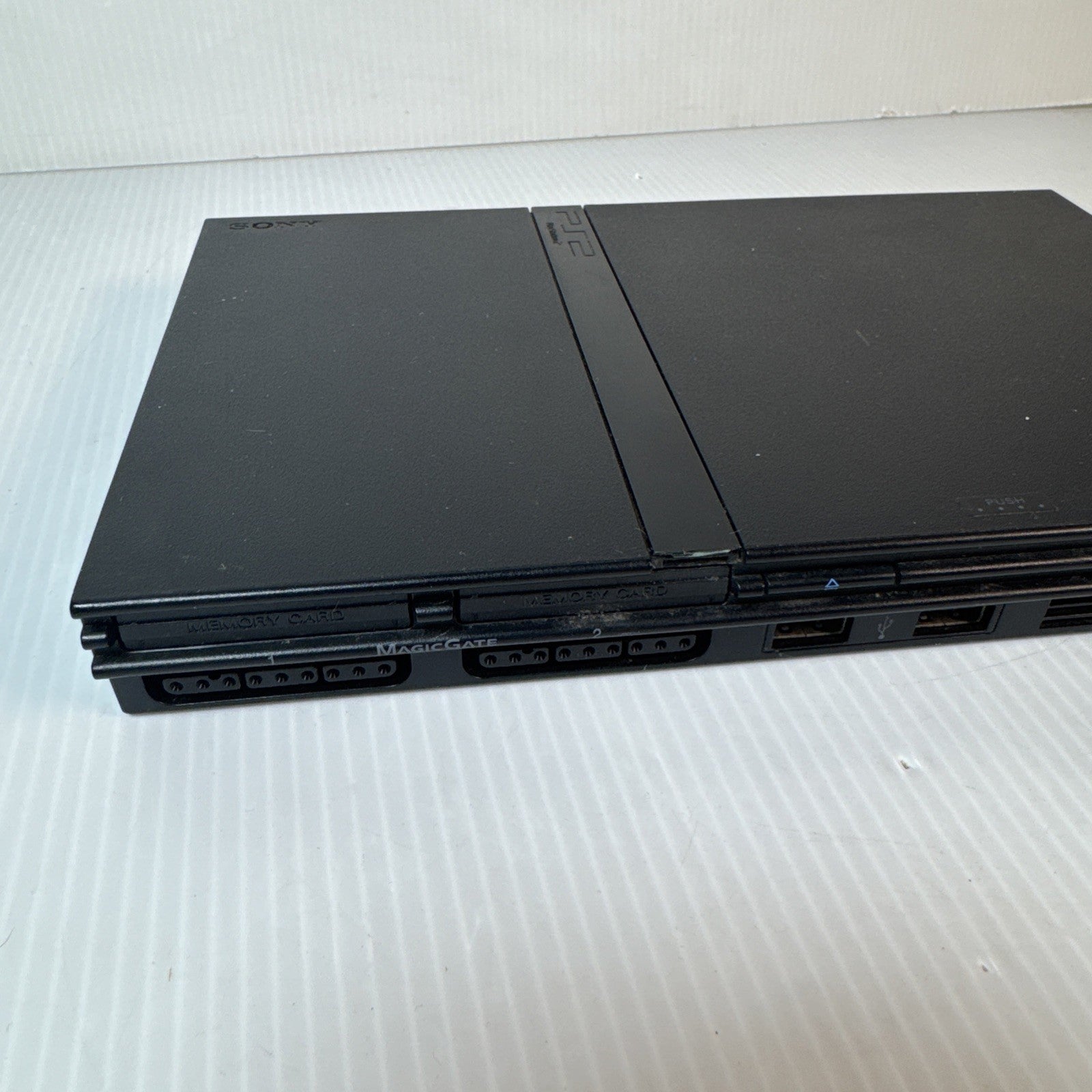 Sony PlayStation 2 PS2 Slim SCPH-70012 AS IS Untested For Parts Or Repair