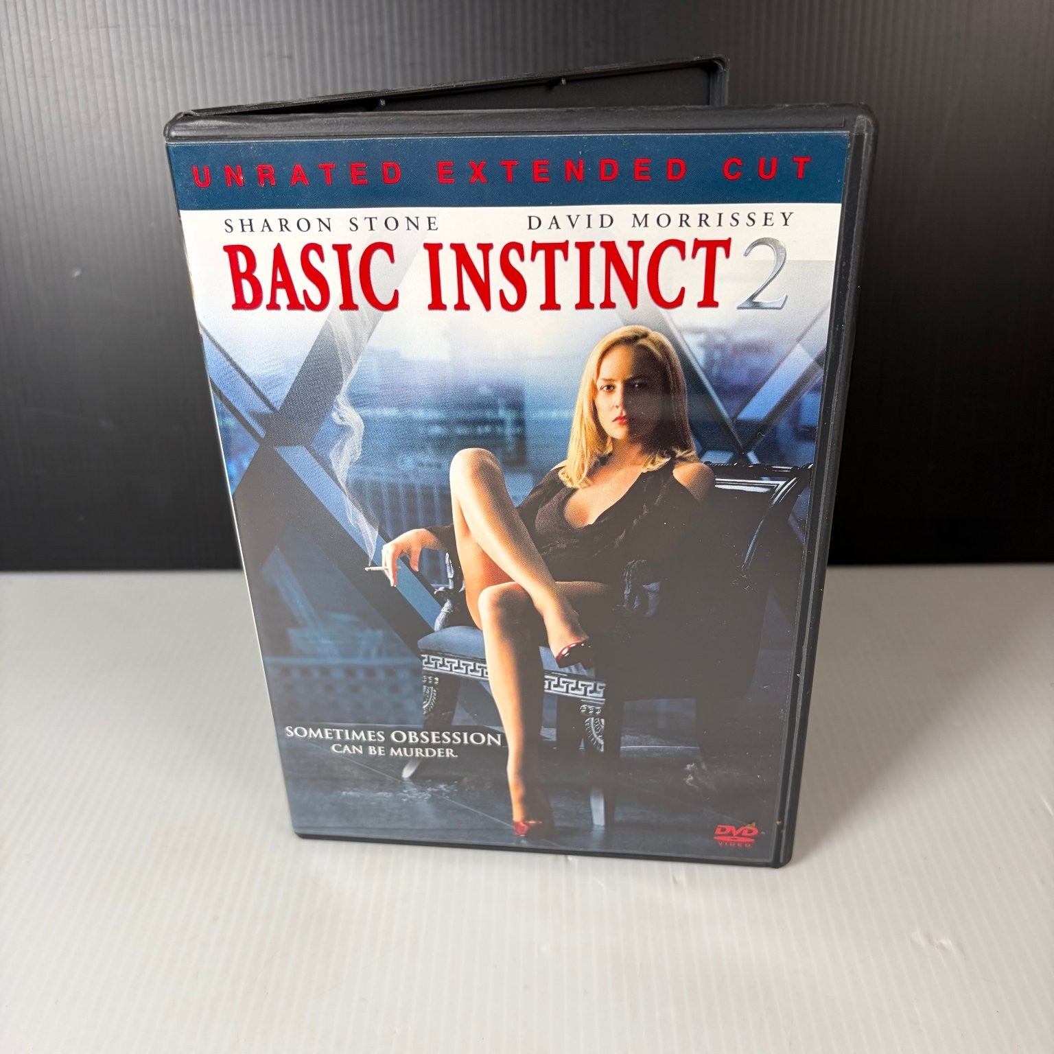 Basic Instinct 2 DVD 2006 Unrated Extended Cut Sharon Stone David Morrissey
