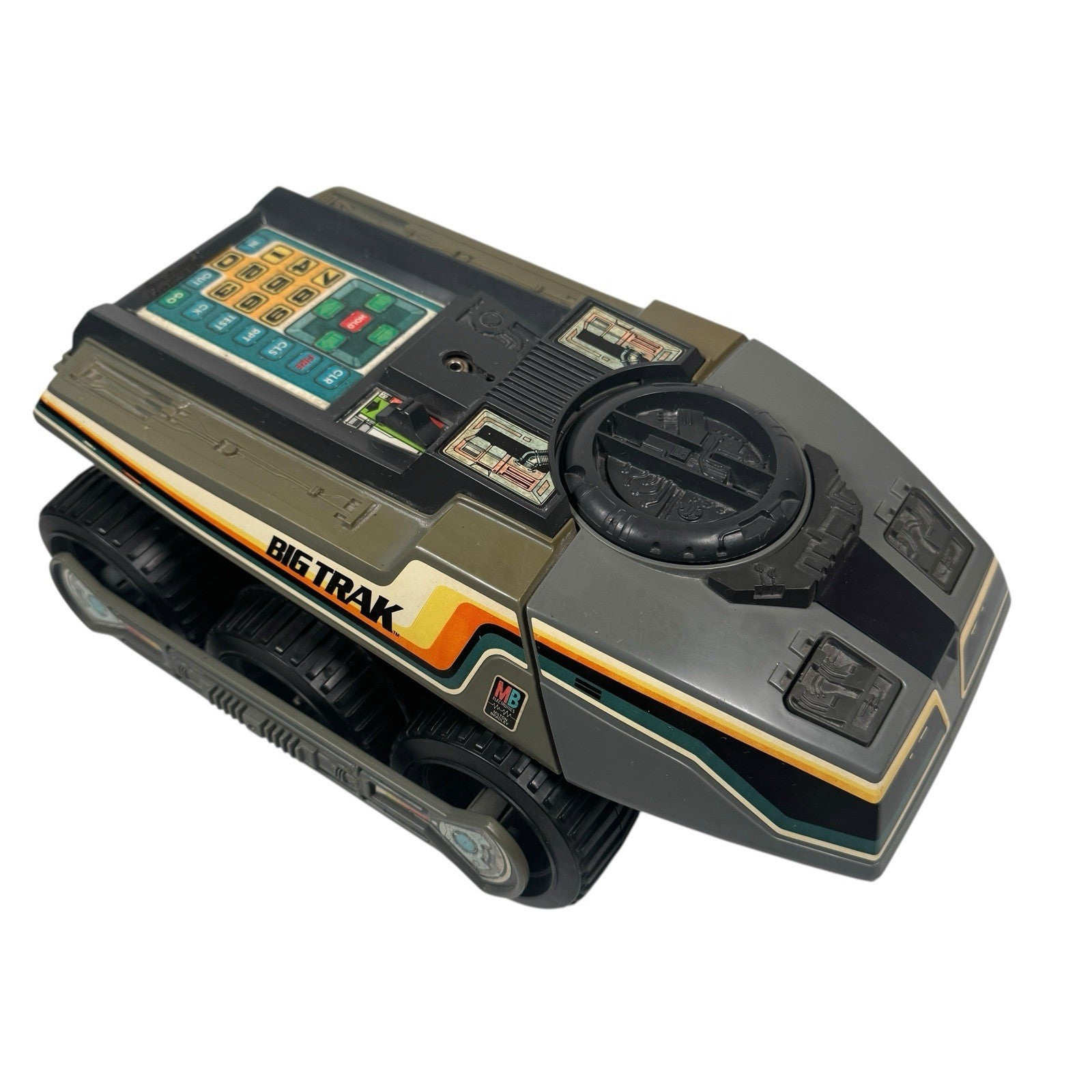 VTG 1979 Milton Bradley Big Trak & Transport AS IS w/ Transport box & Manual