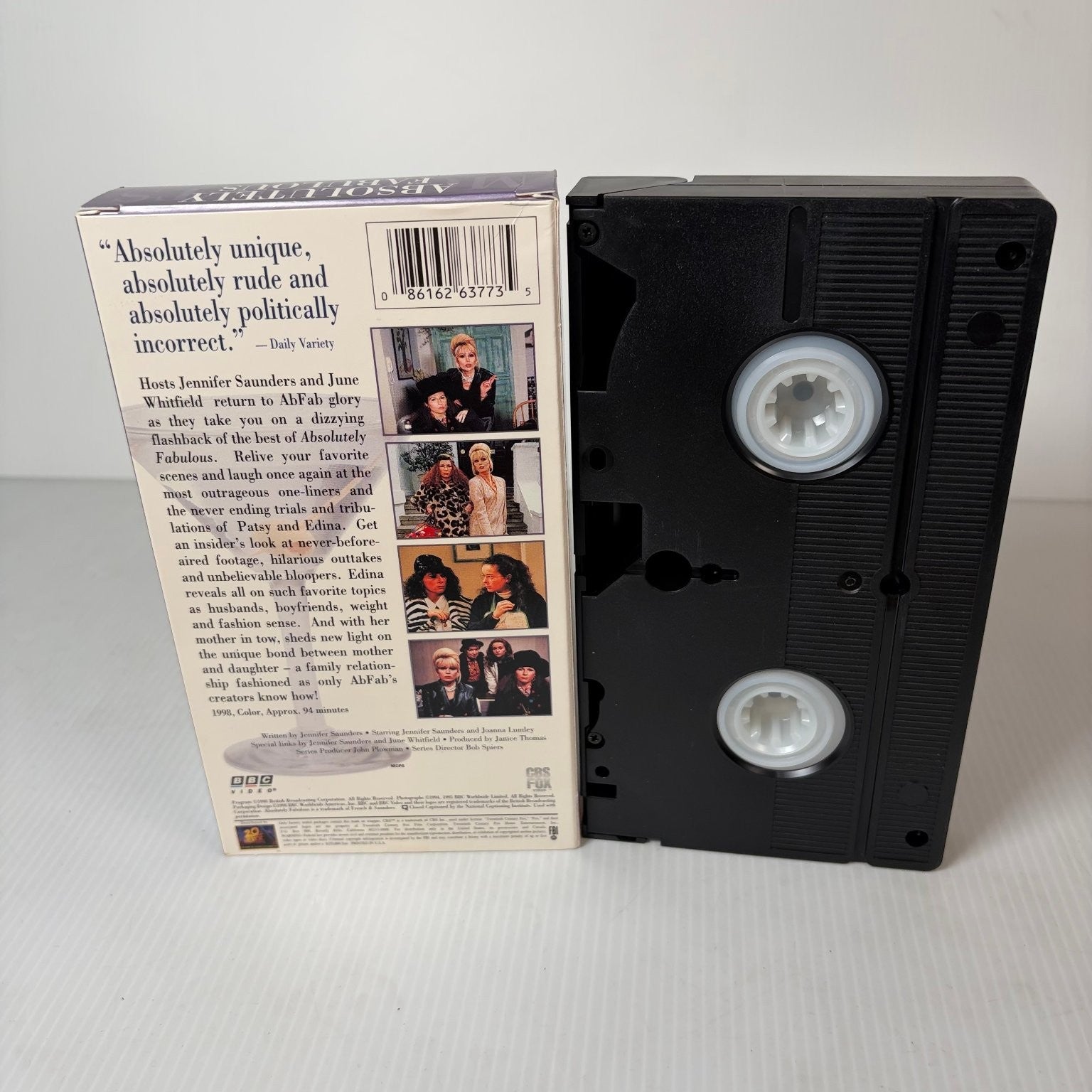 ABFAB Moments Absolutely Fabulous VHS 1998 Comedy Compilation BBC Video Fox
