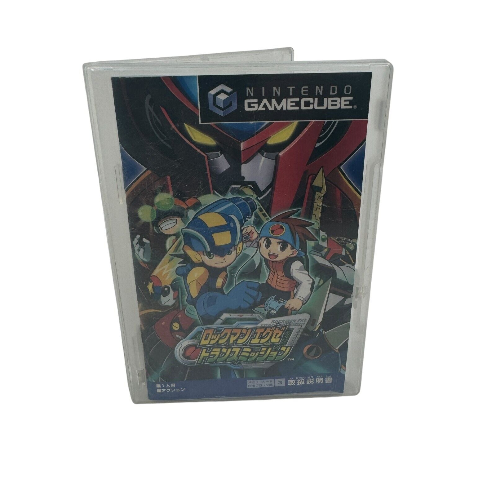 Rockman EXE Transmission Nintendo Gamecube Japan Version Complete CIB