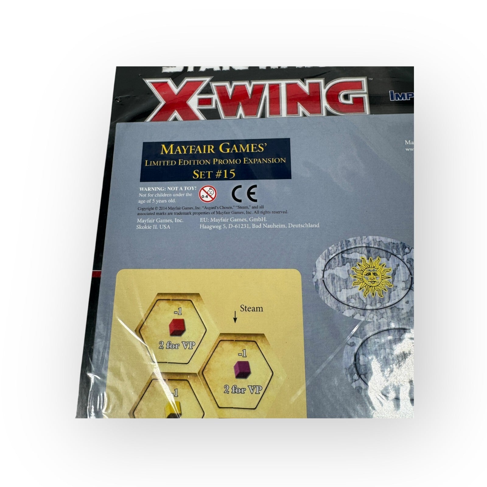 GTM Game Trade Magazine #180 Mayfair Promo Expansion #15 Asgard's Chosen / Steam