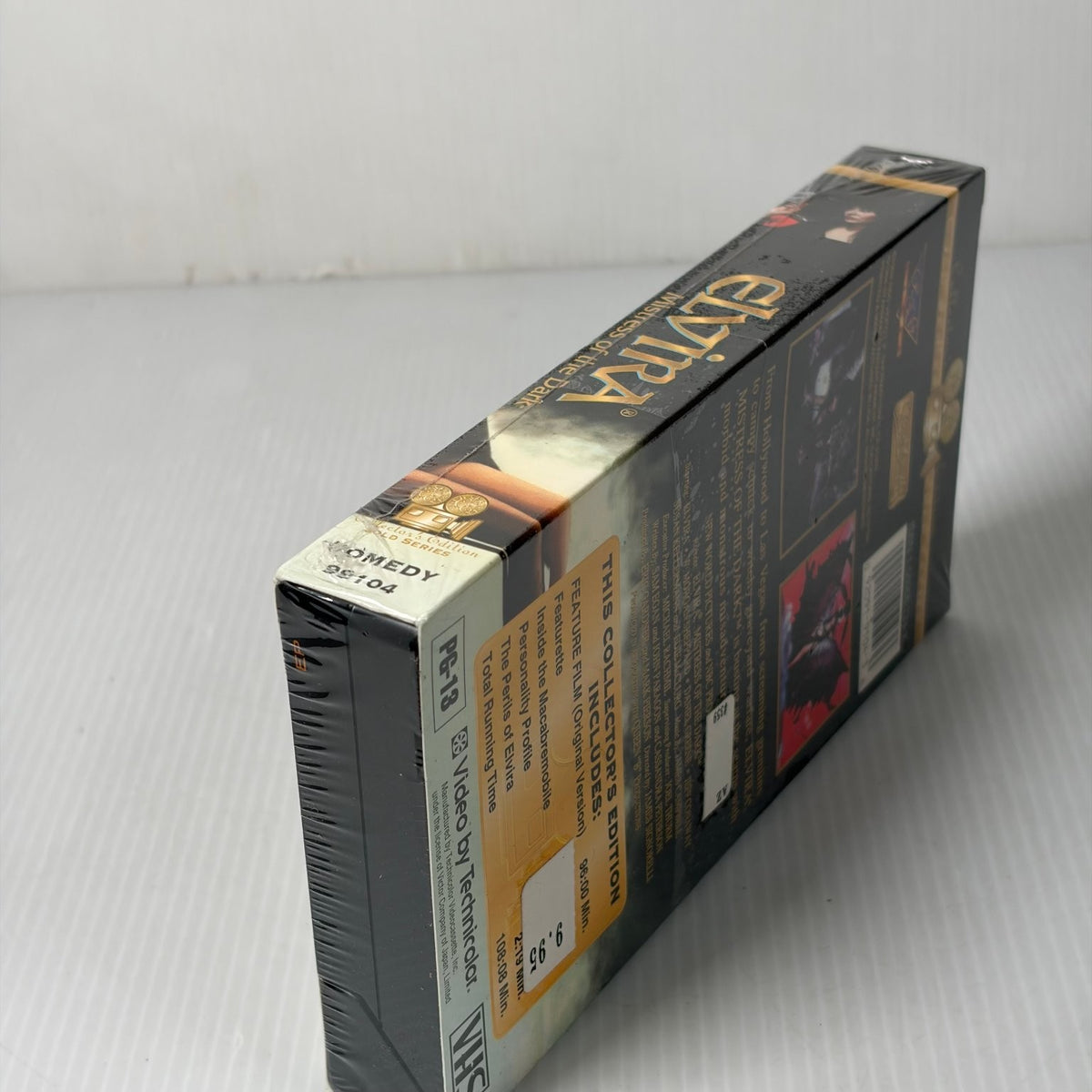 Elvira Mistress of the Dark VHS 1994 Comedy Horror Collector's Gold P&G Sealed