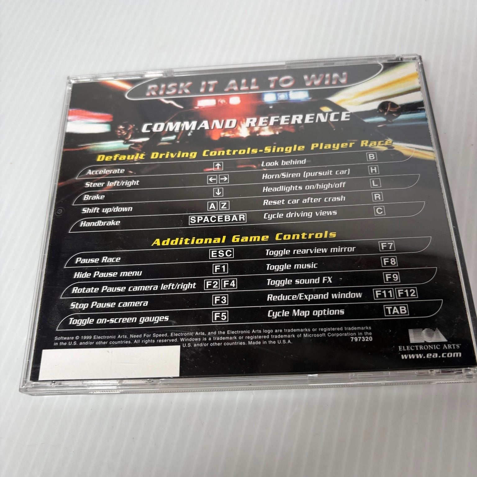 Need for Speed High Stakes Big Box PC CD-ROM Video Game Racing Multiplayer