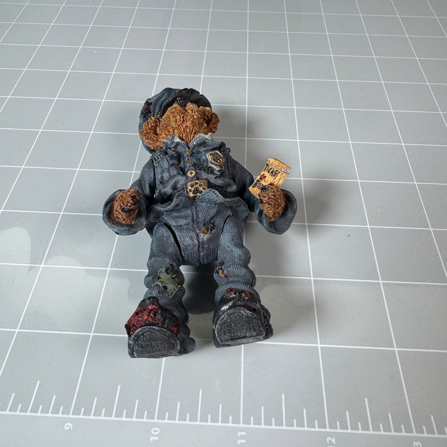 Sergeant Bookum O'Reilly Boyds Bears Shoe Box Bear 4.5 in Figure