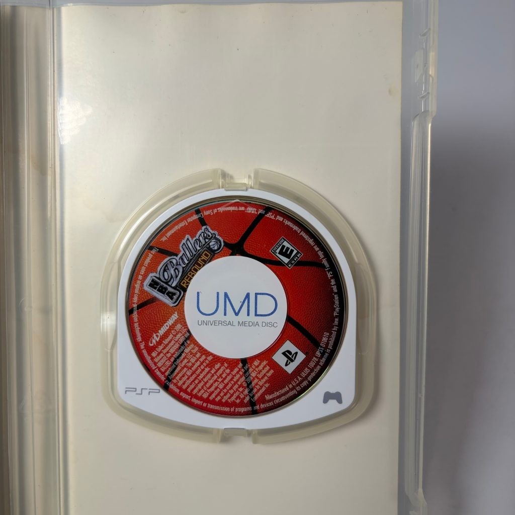 NBA Ballers Rebound Sony PSP 2006 Midway Basketball Game Complete CIB