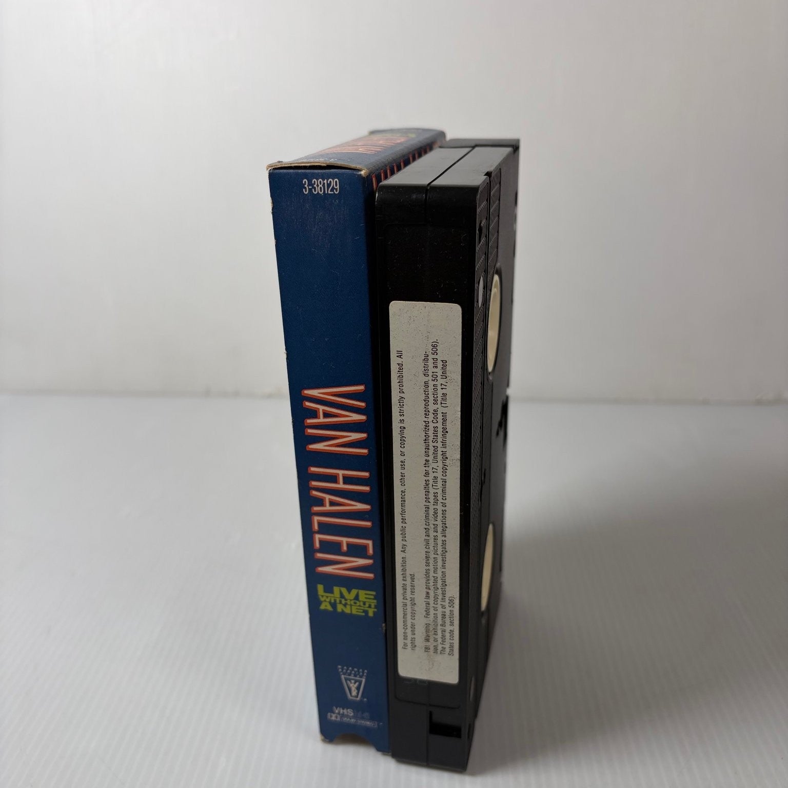 Van Halen Live Without A Net VHS 1986 Concert Rock Warner Bros. Heavy Metal