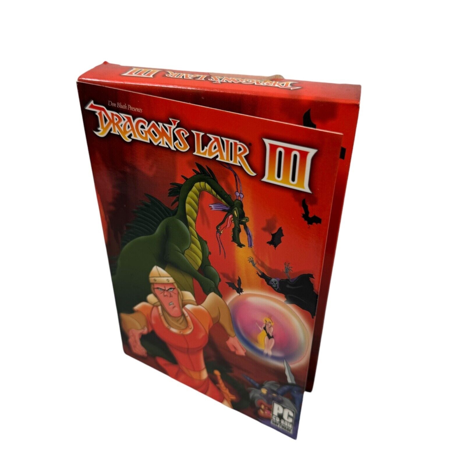 RARE DON BLUTH DRAGON'S LAIR 3 III DIGITAL LEISURE FOR PC NEW SEALED IN BOX