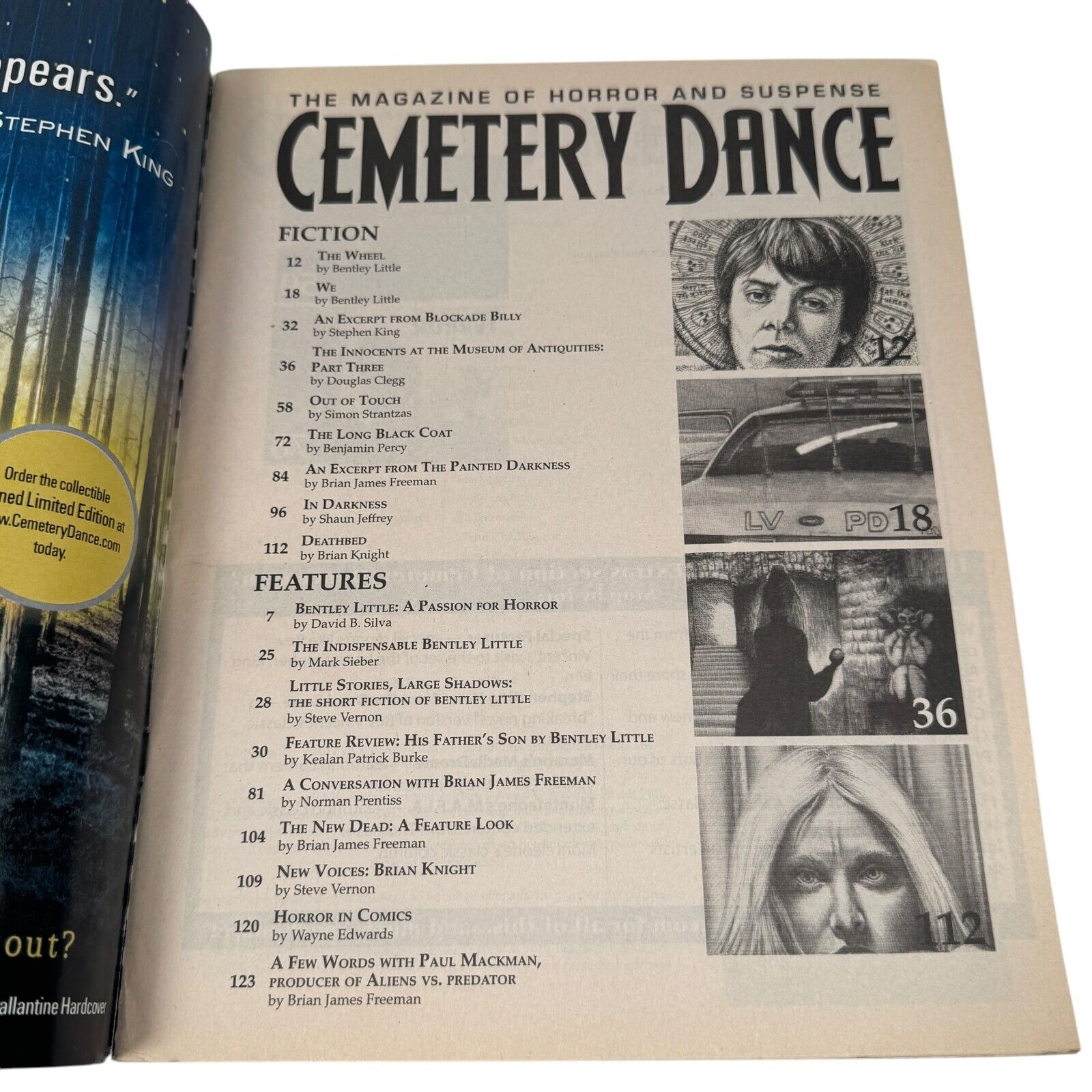 Cemetery Dance Issue #64 Horror & Suspense Short Fiction Magazine Bentley Little