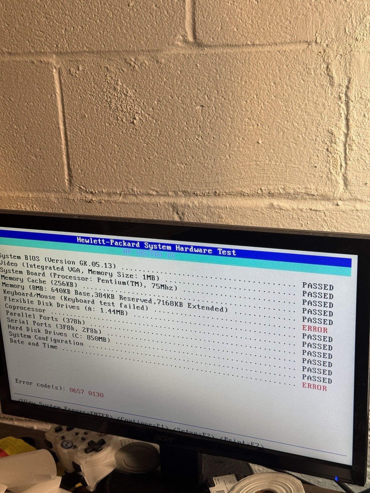 Vintage Vectra VL Series 3 5/75 Windows 3.1 Workgroups