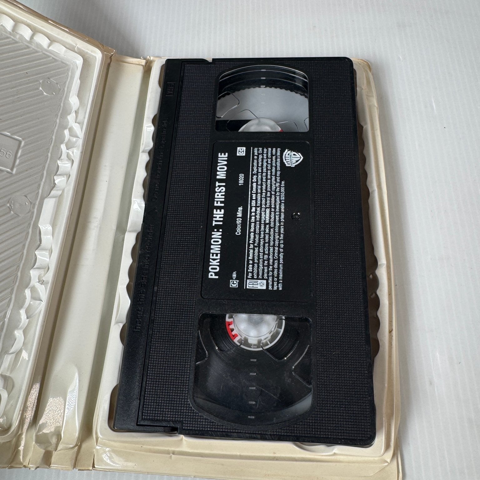 Pokémon VHS Lot of 10 1998 Anime Movie & Episodes Collection Johto, Movie & More