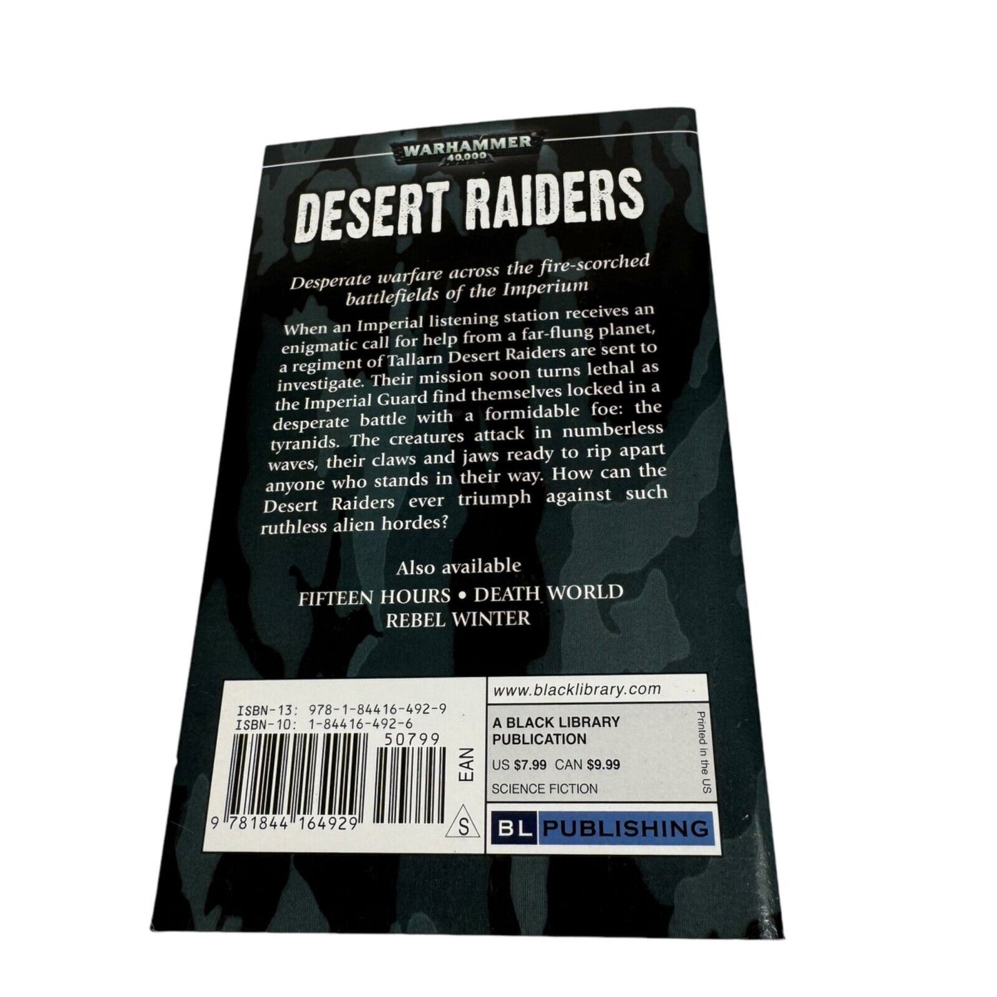 Warhammer 40k Desert Raiders By Lucien Soulban Black Library Tallarn Regiment