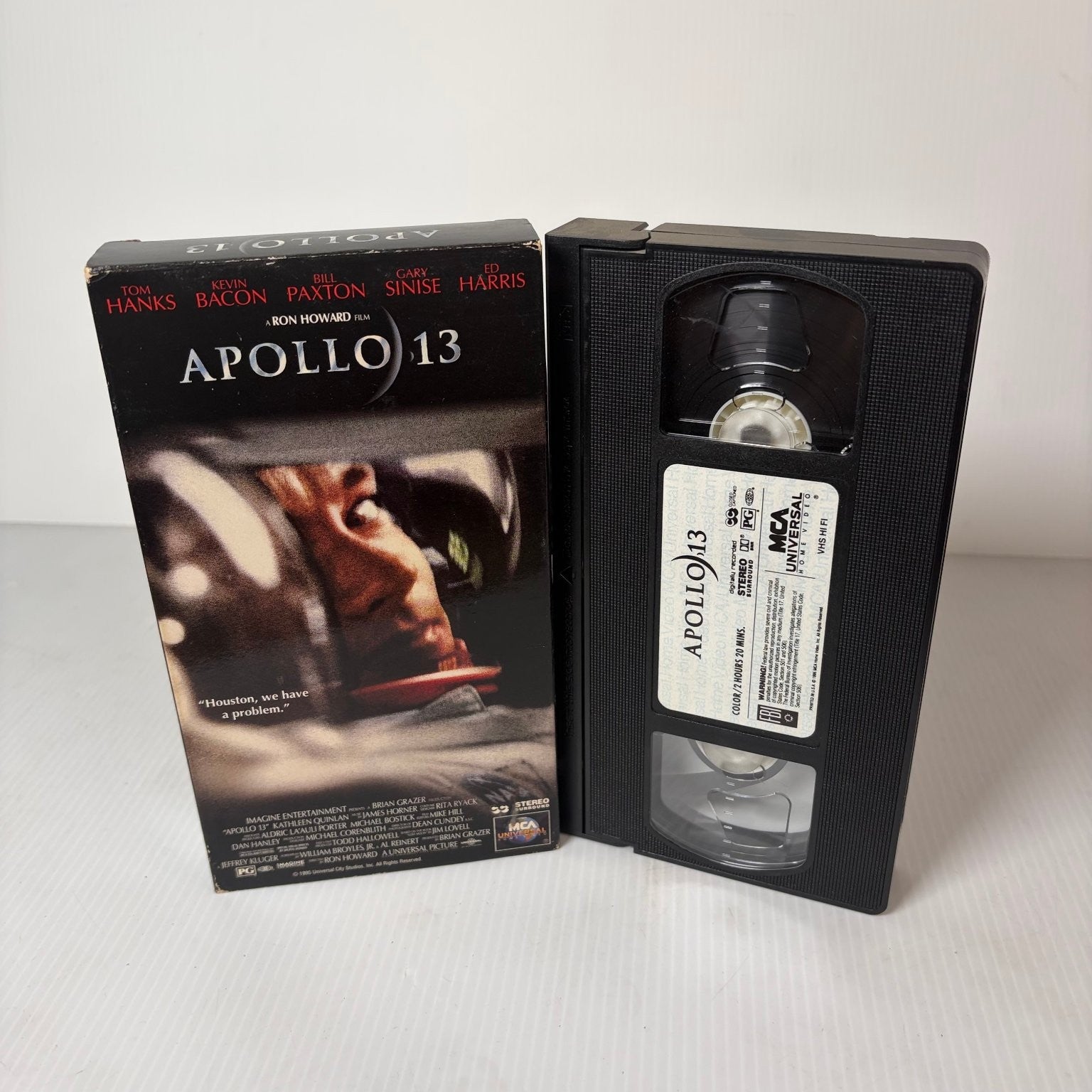 Apollo 13 VHS 1995 Drama Sci-Fi Ron Howard Tom Hanks MCA Universal