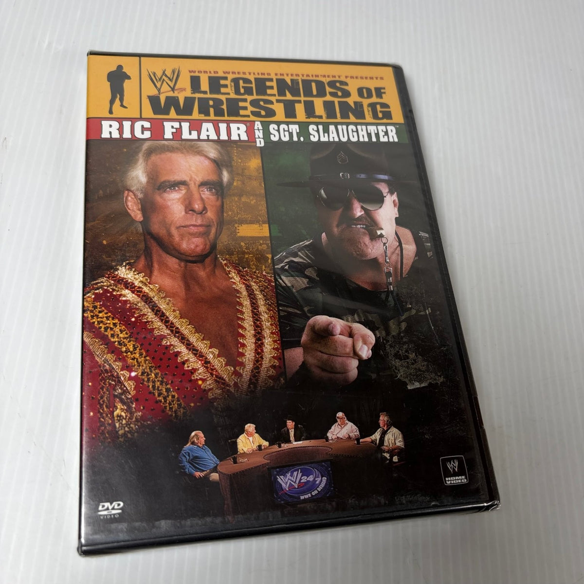 WWE Legends of Wrestling Ric Flair & Sgt. Slaughter DVD 2005 Matches