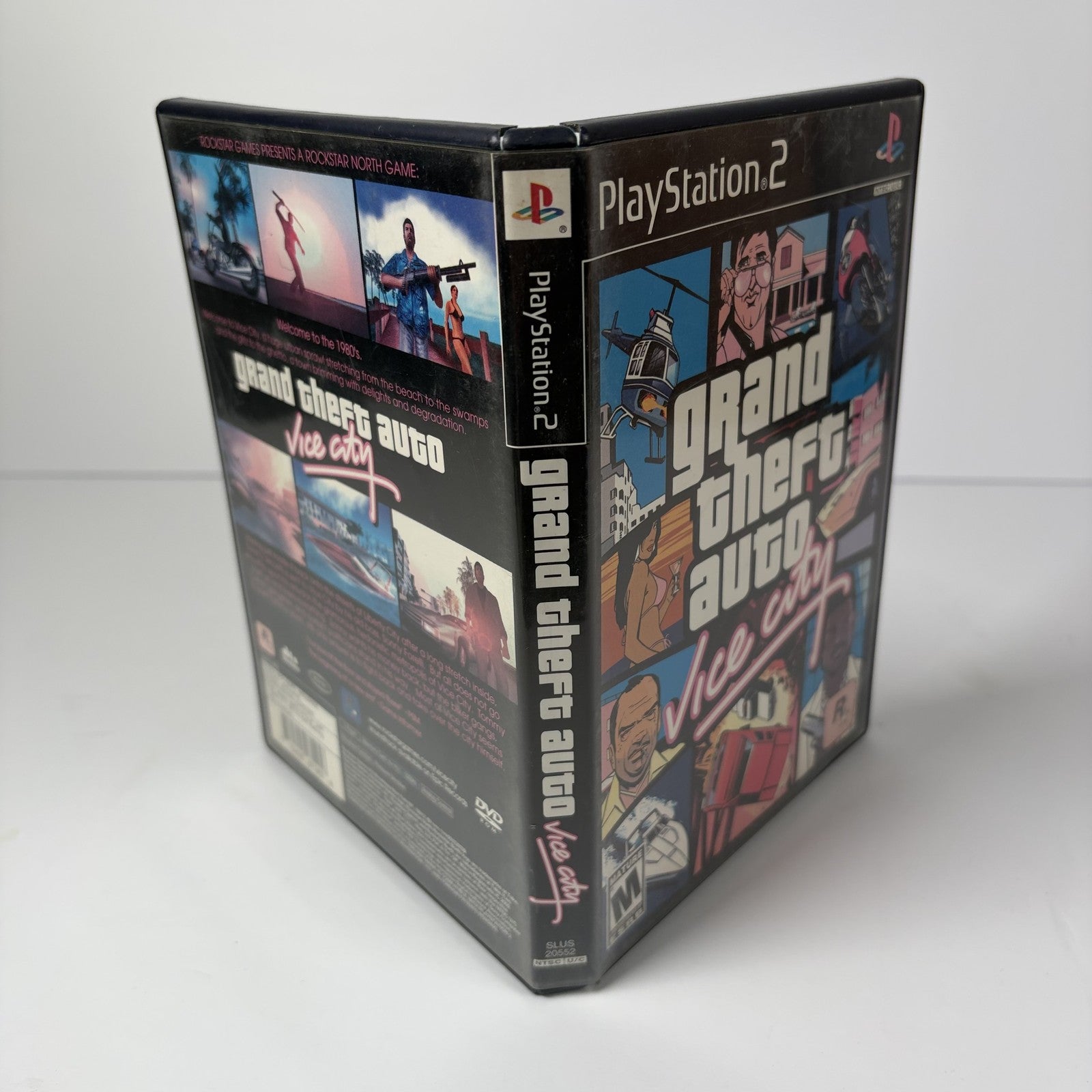 Grand Theft Auto Vice City PS2 PlayStation 2 (Complete w/ Manual & Map) GTA