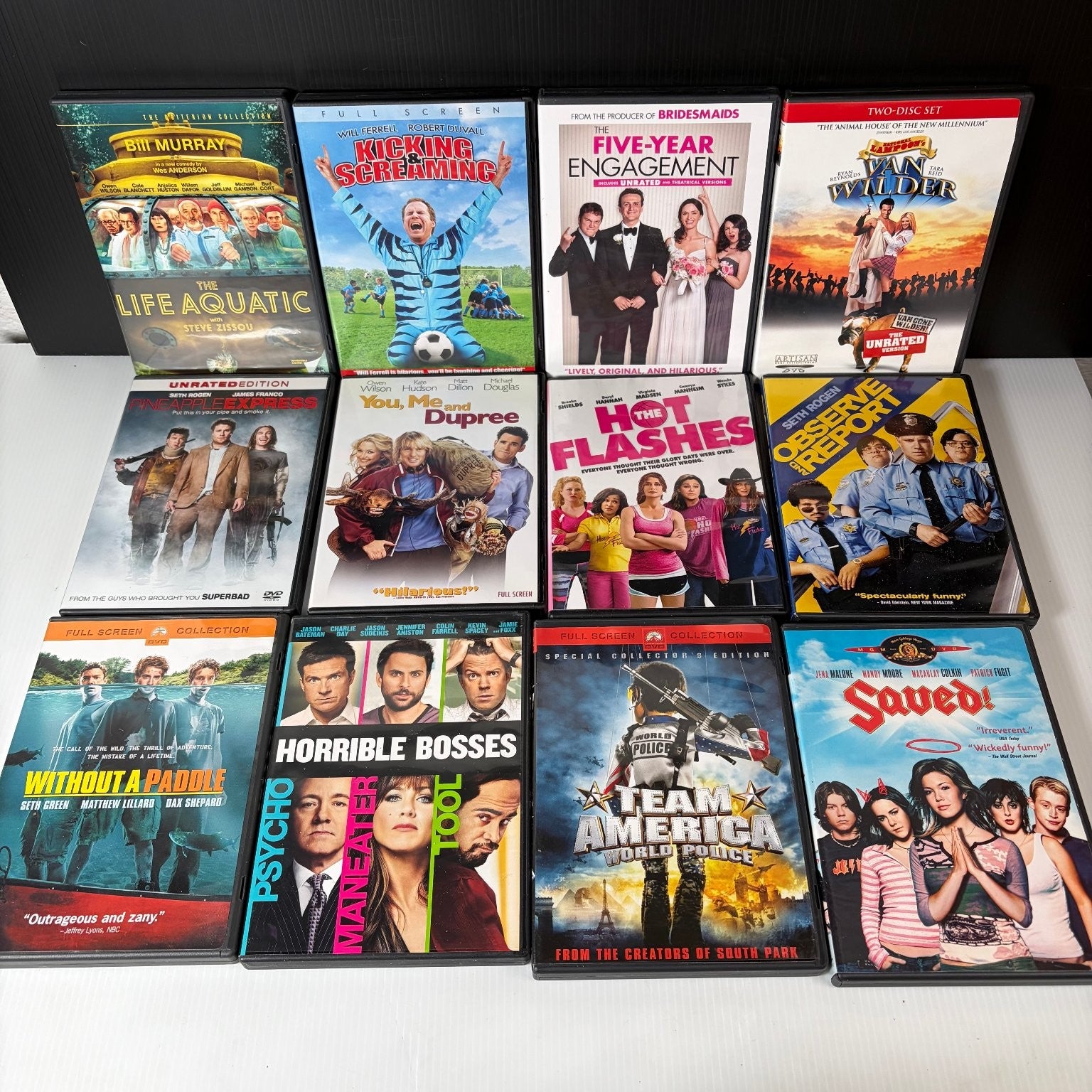 Lot of 25 Comedy Movie DVDs Adam Sandler Happy Madison, Anchorman 2 & More