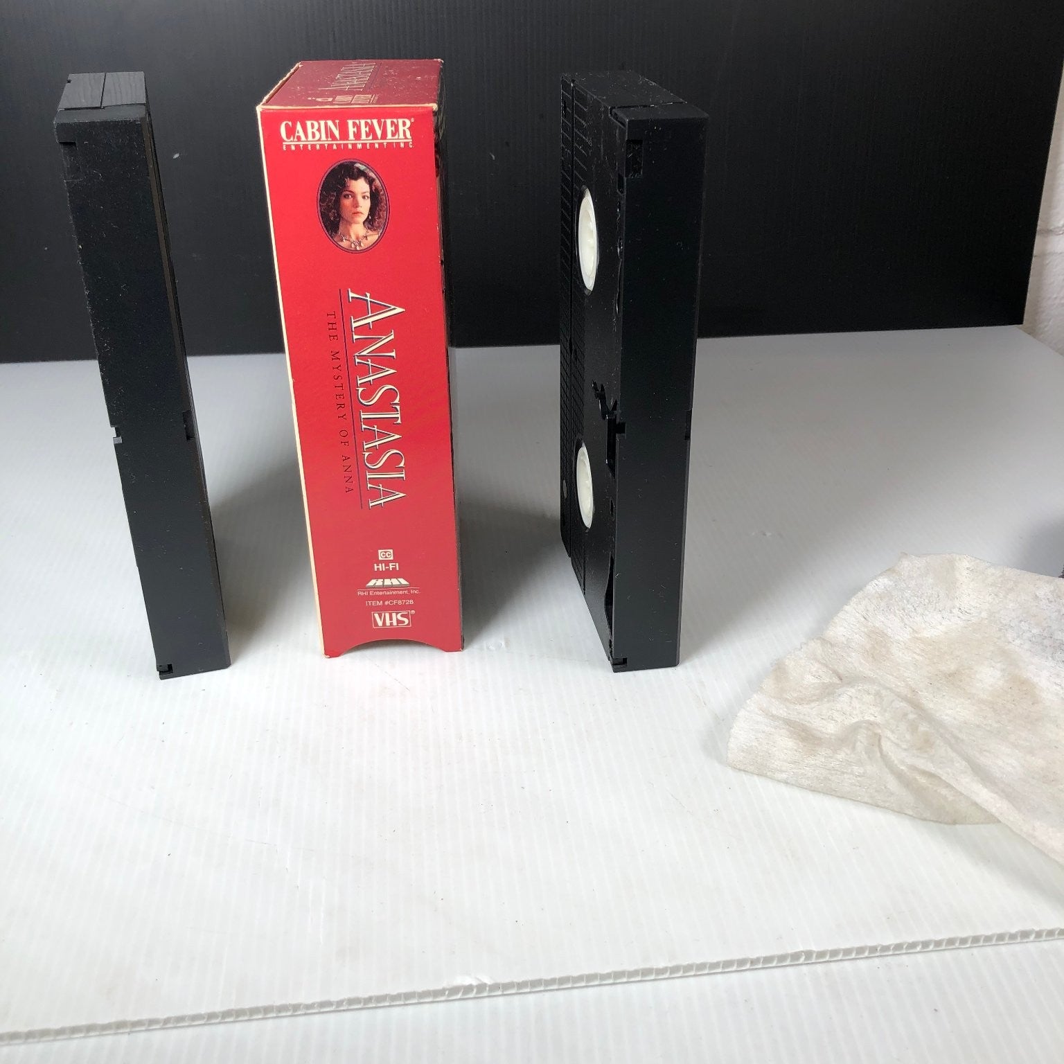 Anastasia VHS 1986 Drama 2-Part Set Cabin Fever Entertainment