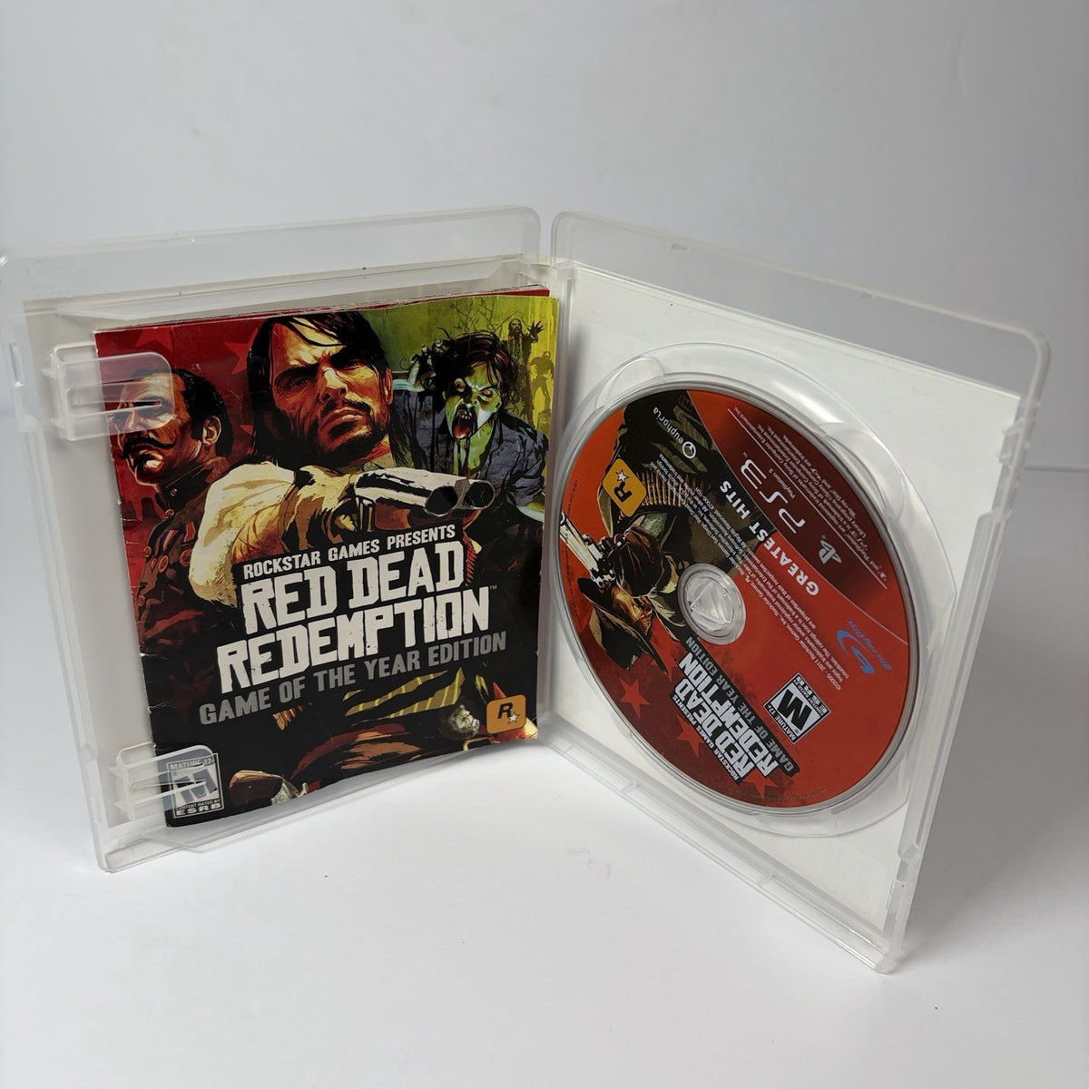 Sony PlayStation 3 PS3 Red Dead Redemption Game of the Year Edition Game
