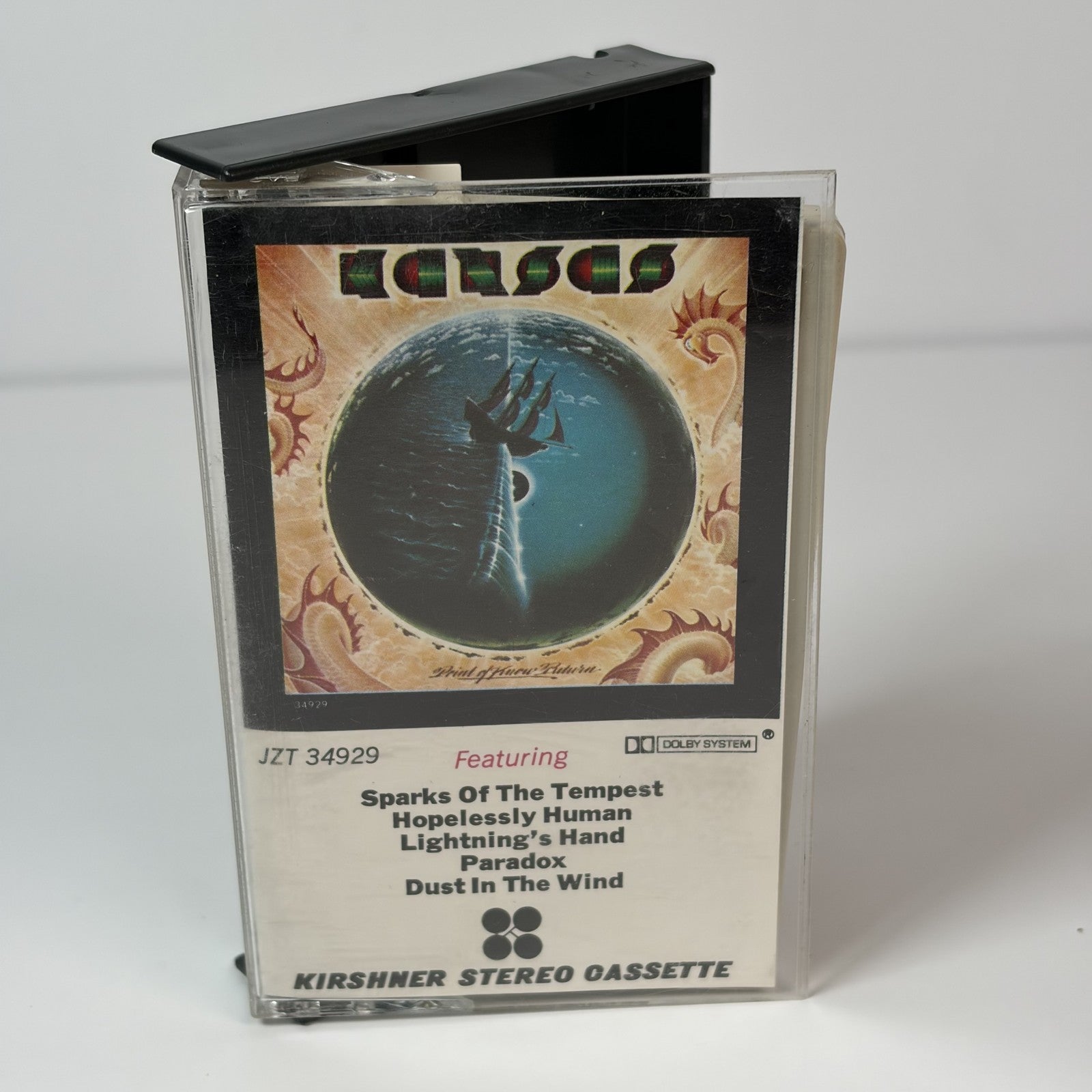 Kansas - Point Of Know Return Cassette Tape JZT 34929 Kirshner Stereo 1977 Dolby