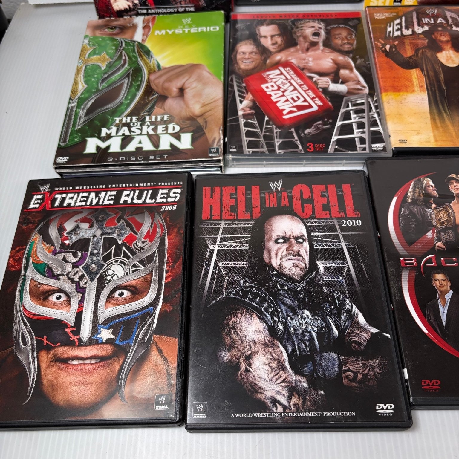 Lot of 15 WWE Pay-Per-View & Anthology DVD Sets Summerslam, Satan's Prson & More
