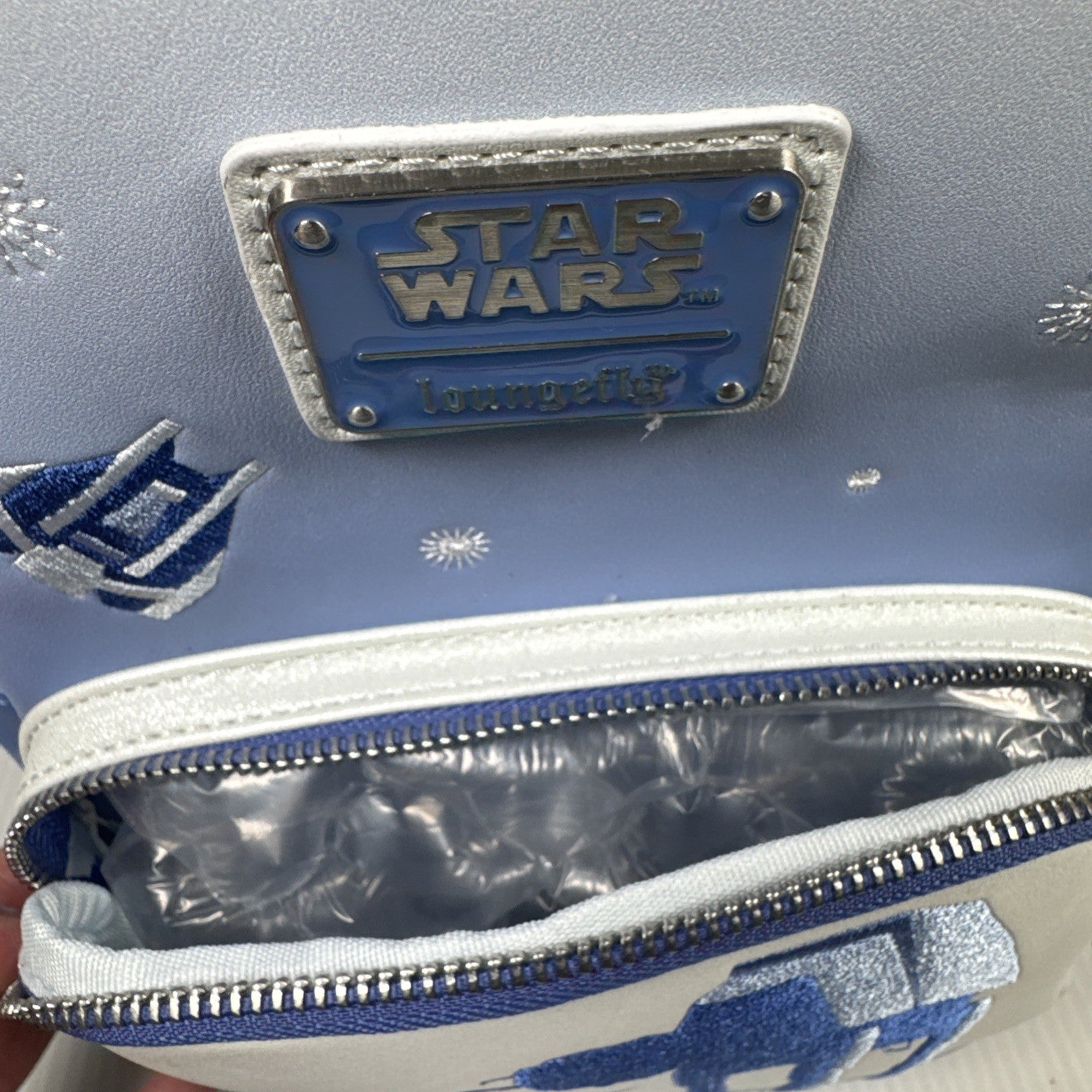 2025 Disney Parks Loungefly Star Wars Hoth Echo Base AT-AT Mini Backpack NWT