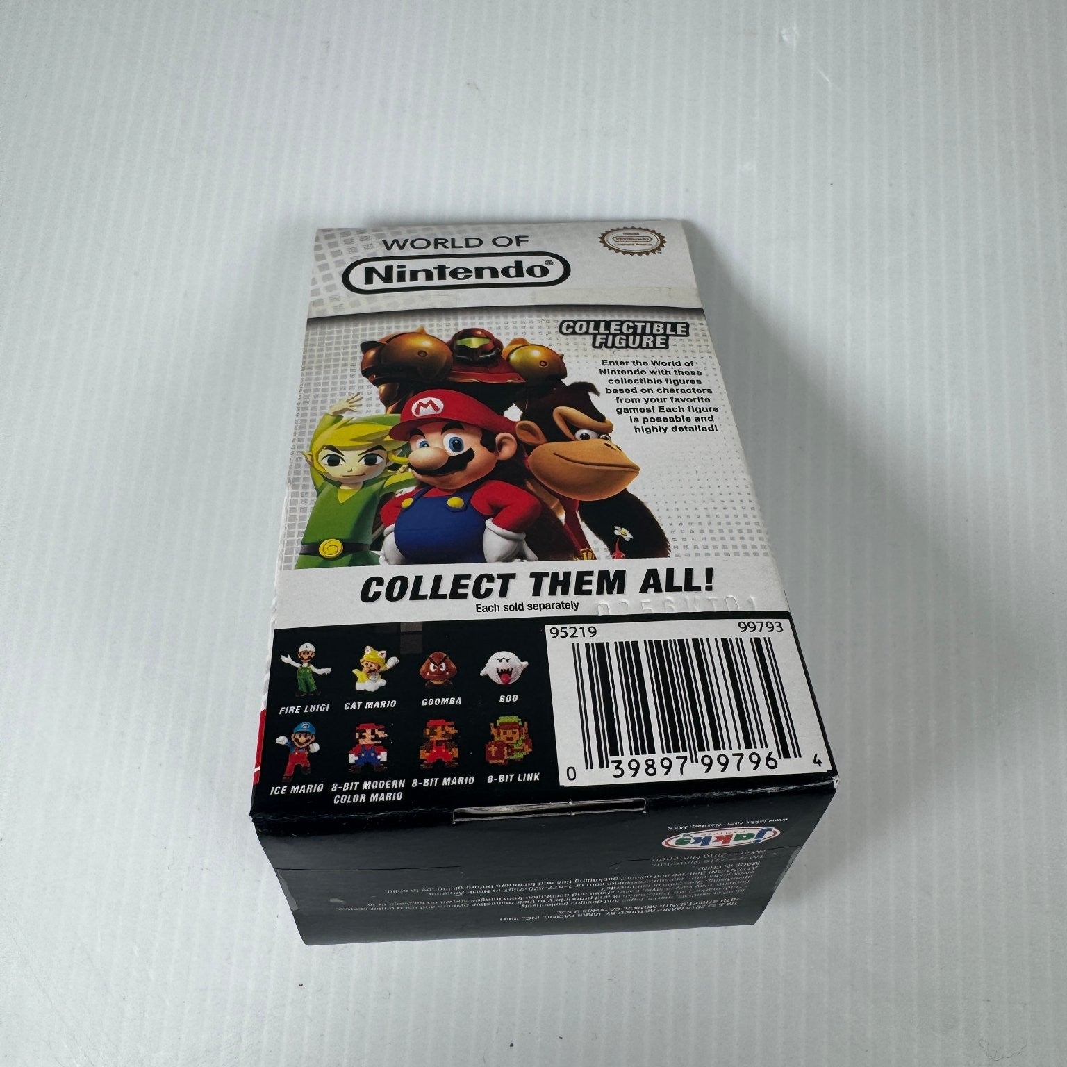 World of Nintendo Boo Ghost 2.5" Super Mario Collectible Figure  Jakks Pacific