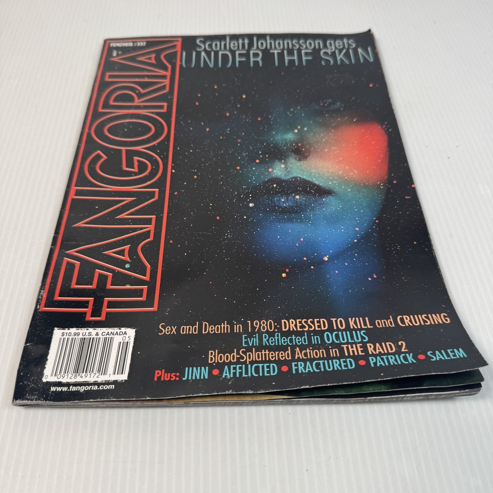 Fangoria Magazine #332 May 2014 Scarlett Johansson Under The Skin Horror Sci-Fi