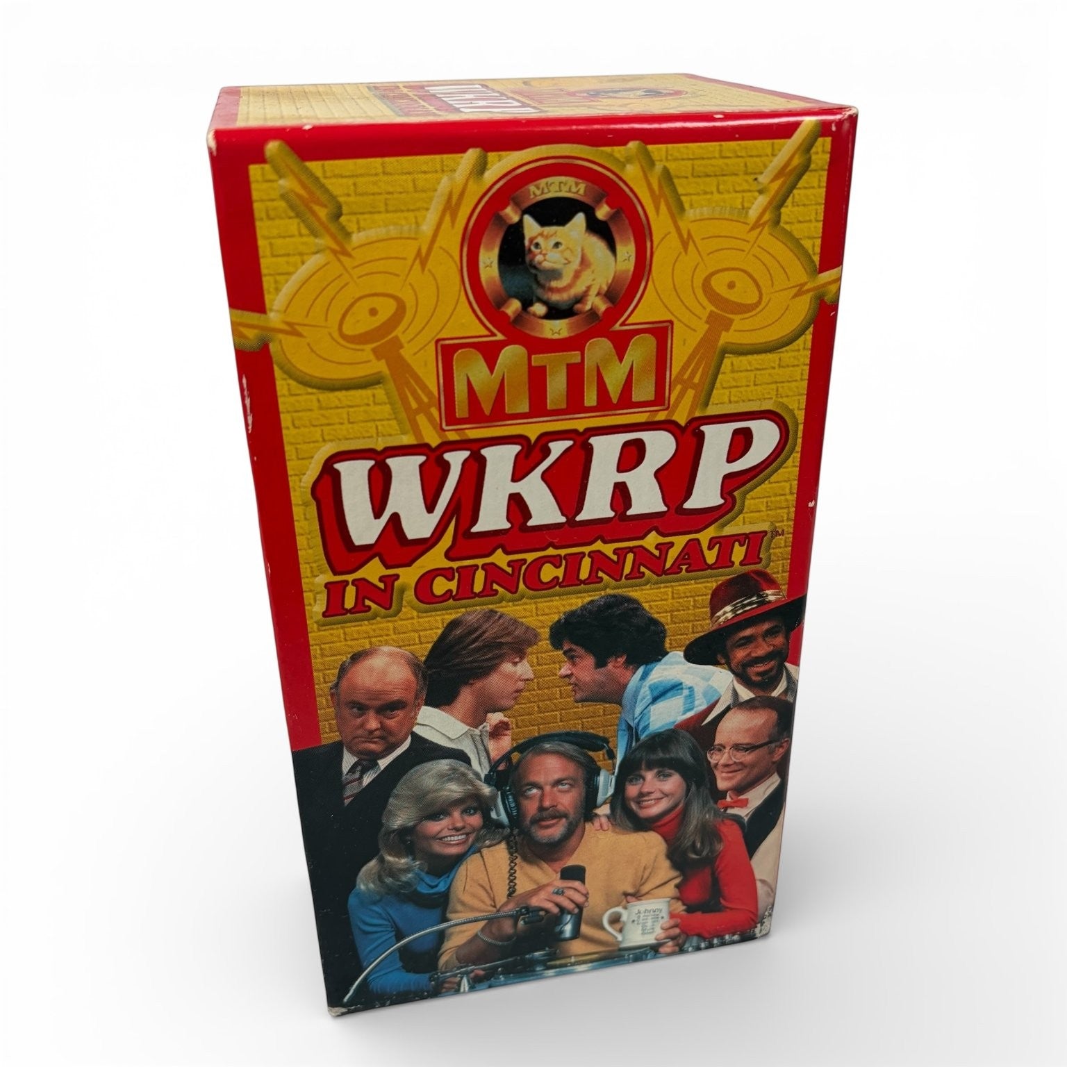 WKRP In Cincinnati VHS 1998 TV Series 3-Tape Box Set MTM New Video Group